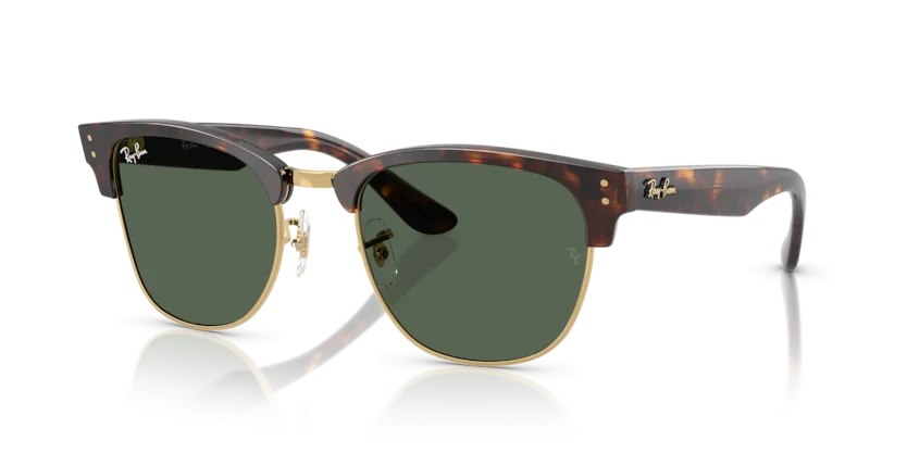 Ray-Ban Reverse Clubmaster RBR0504S — Havana / Verde Scuro