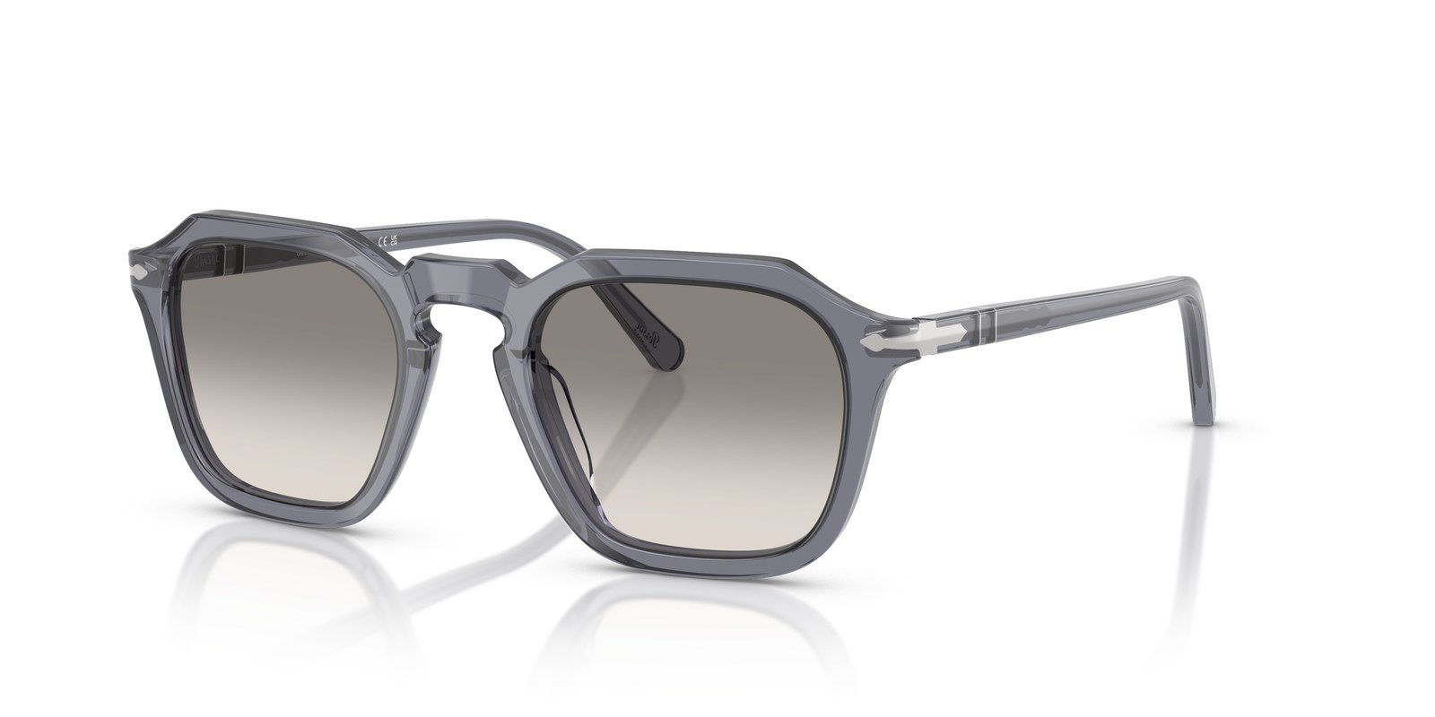 Persol PO3292S Ocean Trasparente · Lenti Trasparente Sfumato Grigio