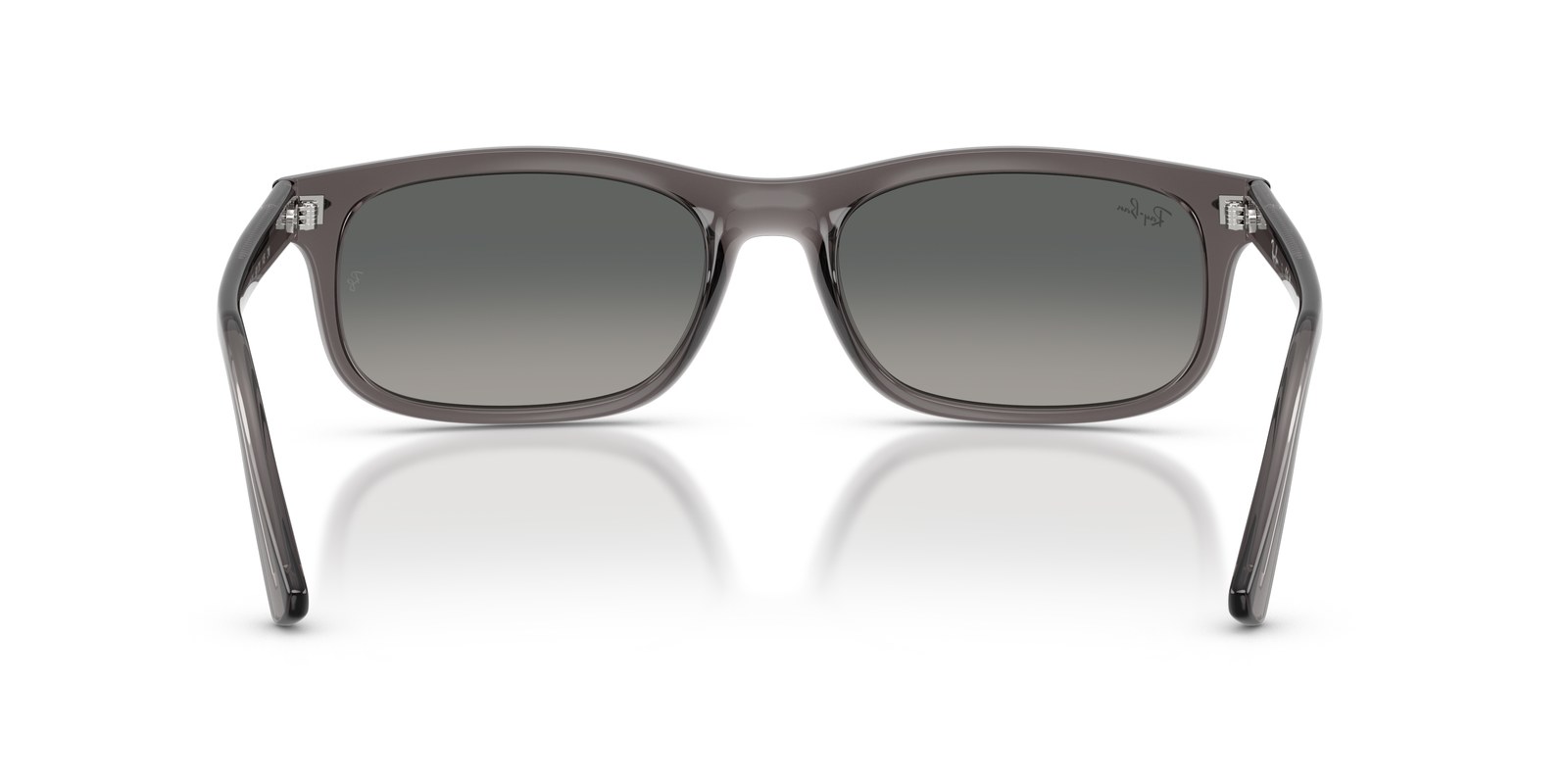 Ray-Ban RB2224 Grigio Chiaro Opale · Lenti Sfumato Grigio — foto 4
