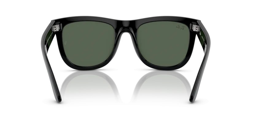 Ray-Ban Reverse Wayfarer RBR0502S — Nero / Verde Scuro