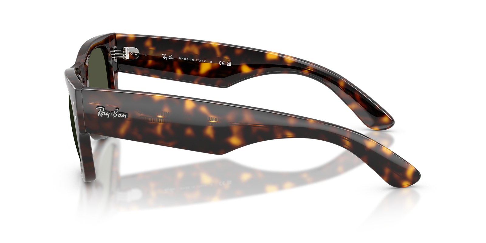Ray-Ban RB0840S Havana · Lenti Verde — foto 3