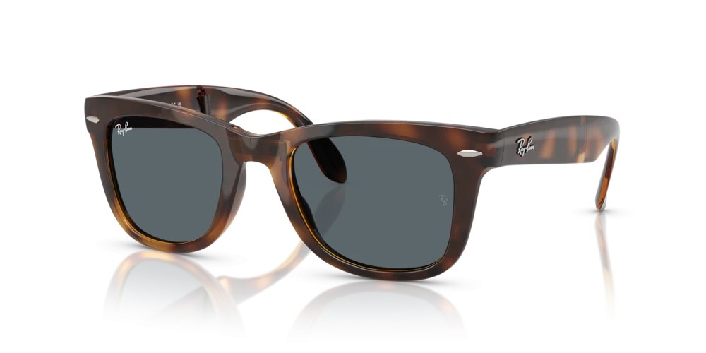 Ray-Ban Folding Wayfarer Havana Polarizzato