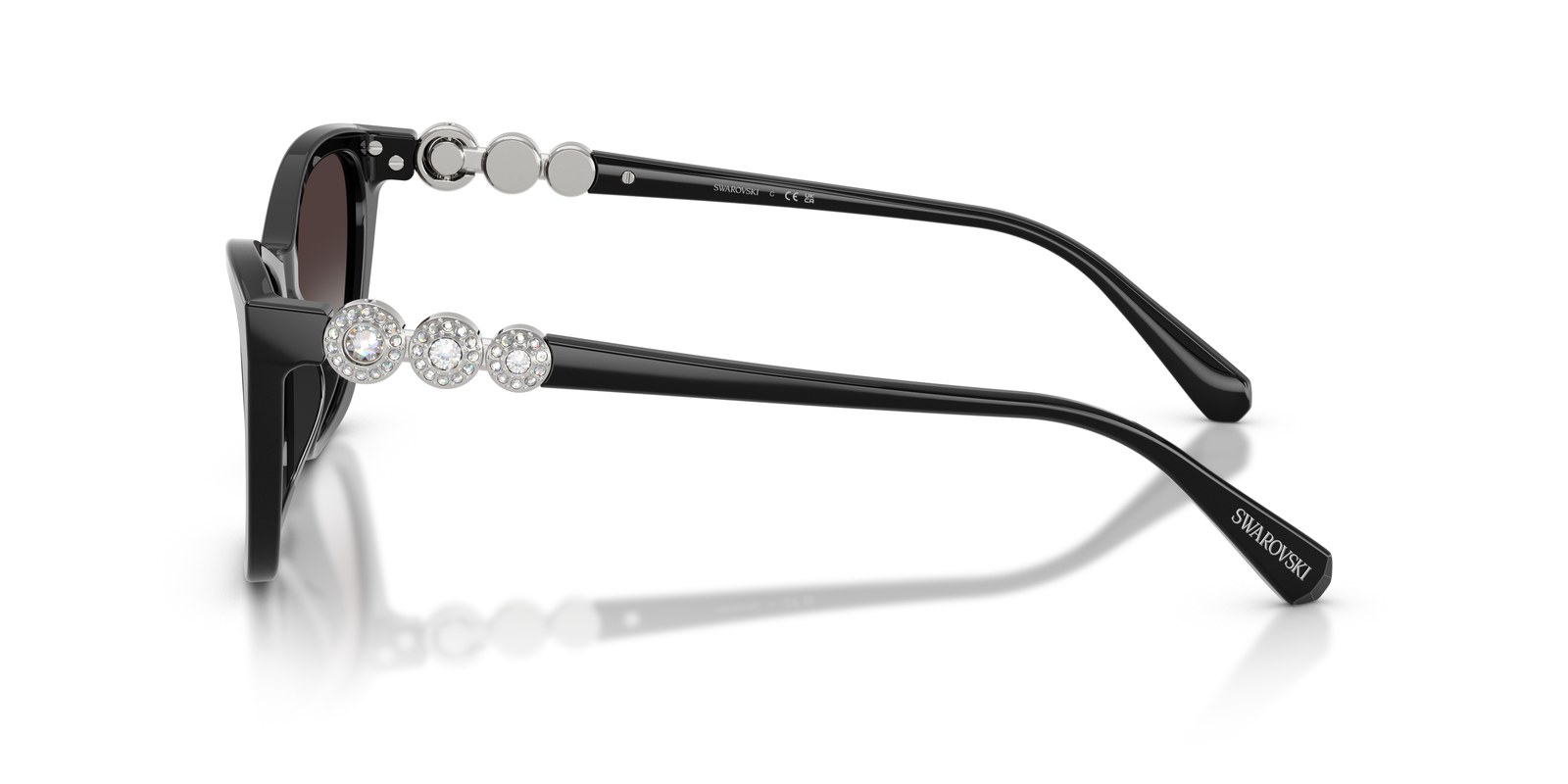 Swarovski SK6068U Nero · Lenti Grigio Sfumato — foto 3
