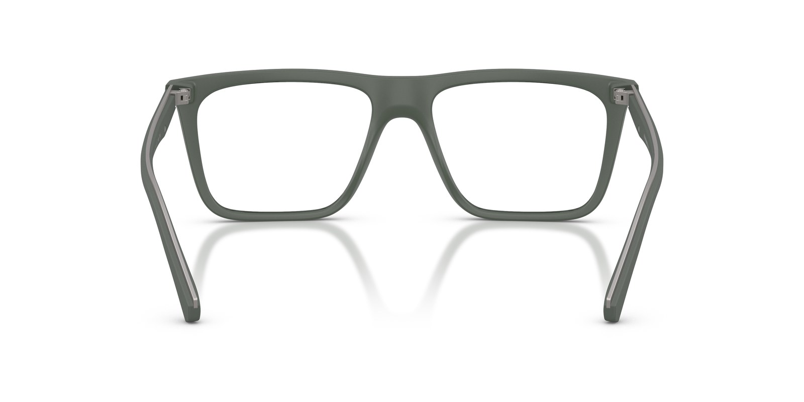 Emporio Armani EA4258 Verde Opaco · Lenti Trasparenti — foto 4