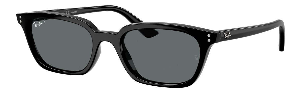Ray-Ban RB4456 Nero Lenti Polarized grigio scuro