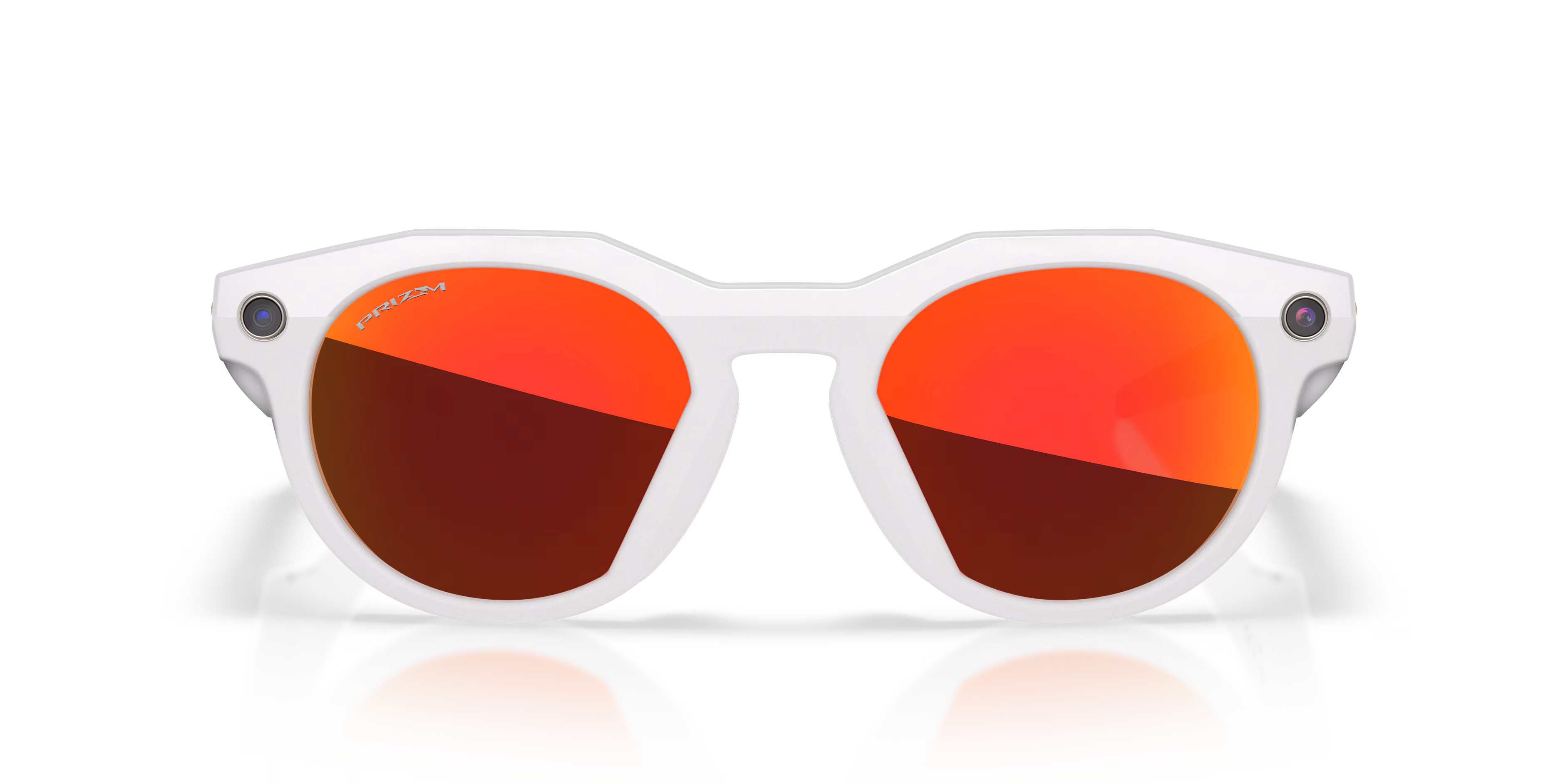 Oakley Meta HSTN OW8002 Grigio Caldo — Prizm Ruby