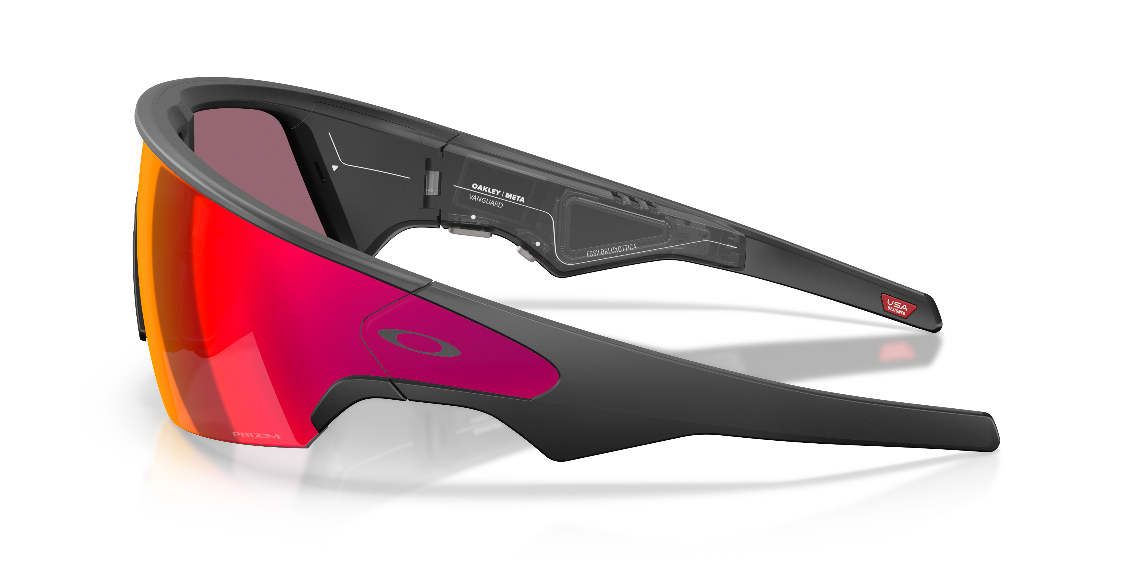 Oakley Meta Vanguard OW8001 Nero — Prizm Road