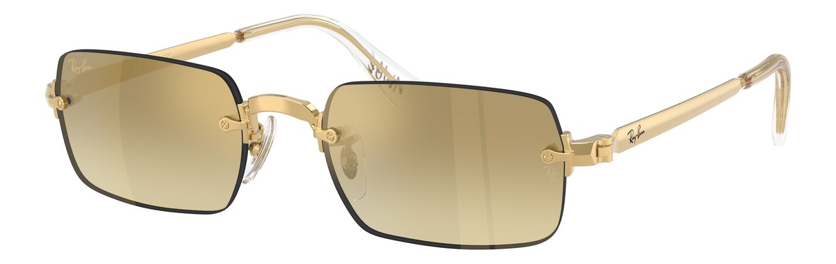 Ray-Ban RB3928 Oro Arista Lenti Sfumato - Specchiato