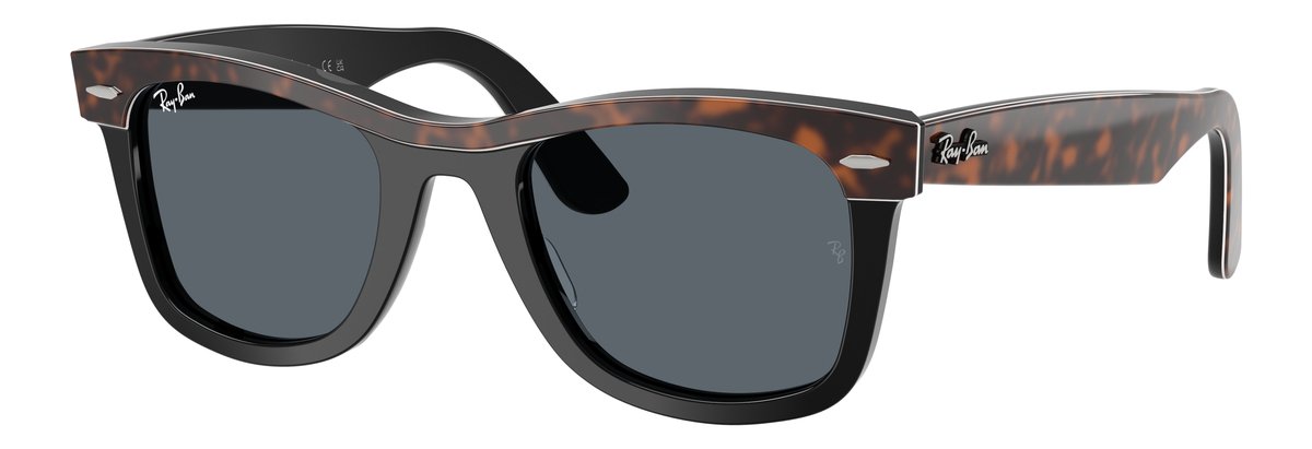 Ray-Ban RB2240 Havana su Nero Lenti Blu