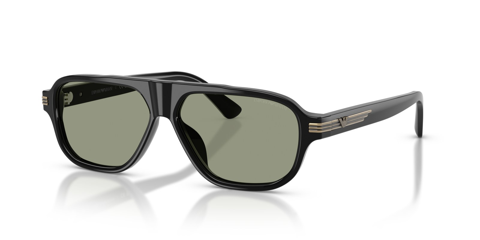 Emporio Armani EA4285U Nero Lucido · Lenti Verde