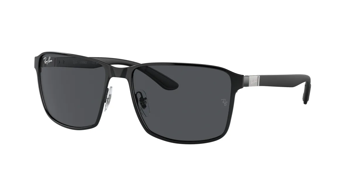 Ray-Ban RB3721 nero su nero lucido 186/87