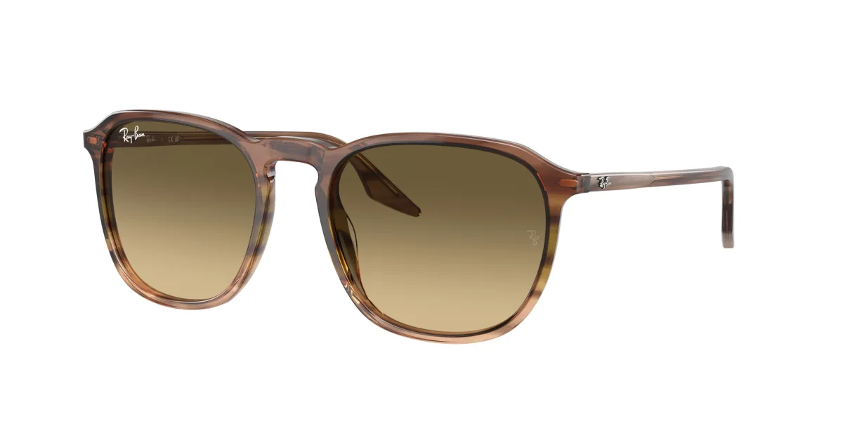 Ray-Ban RB2203 verde e marrone a strisce lucido 13920A